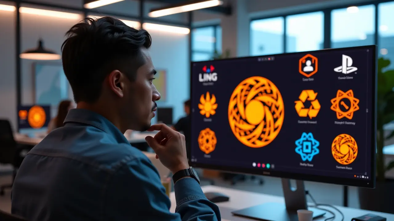 Kreator Logo AI Online: Stwórz swój znak firmowy