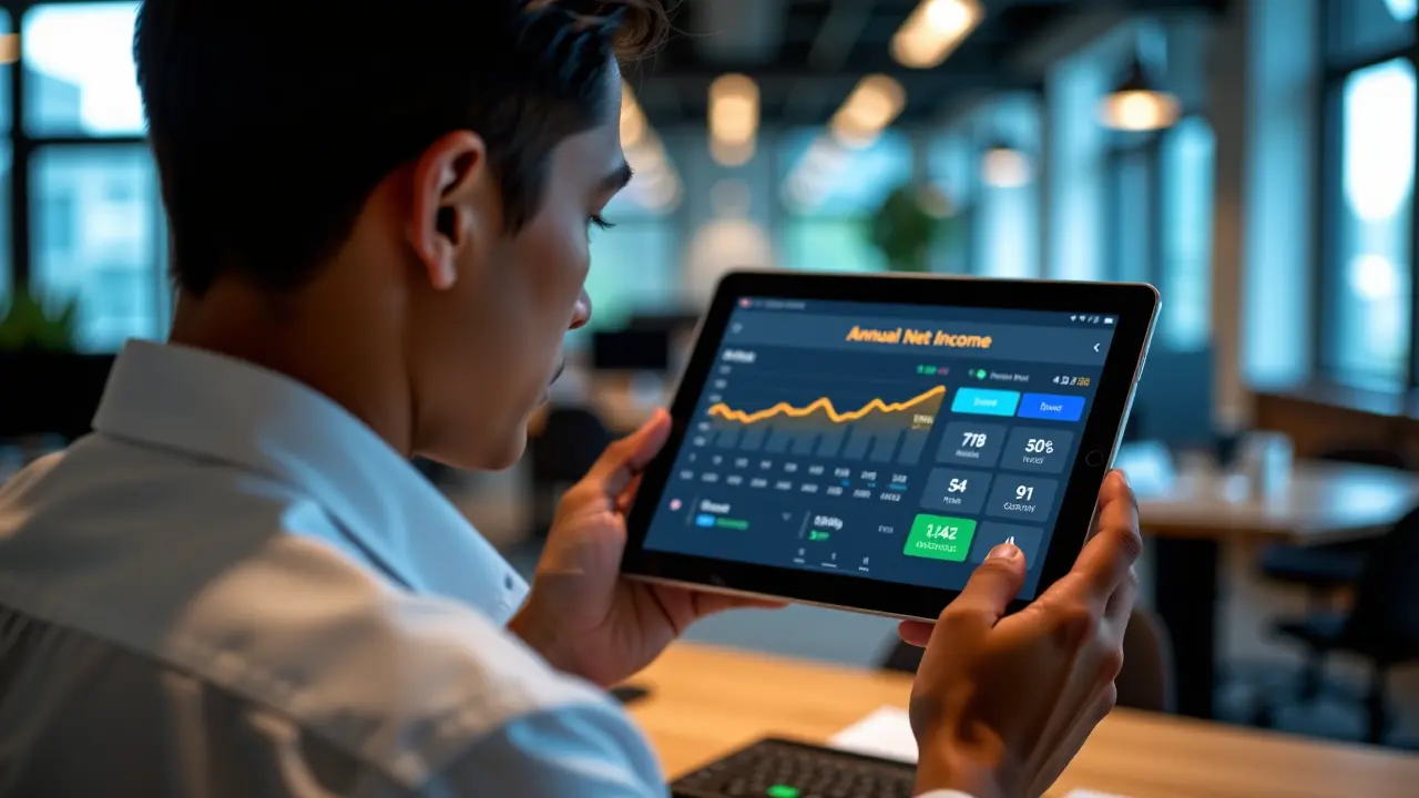 Kalkulator rocznego dochodu brutto netto