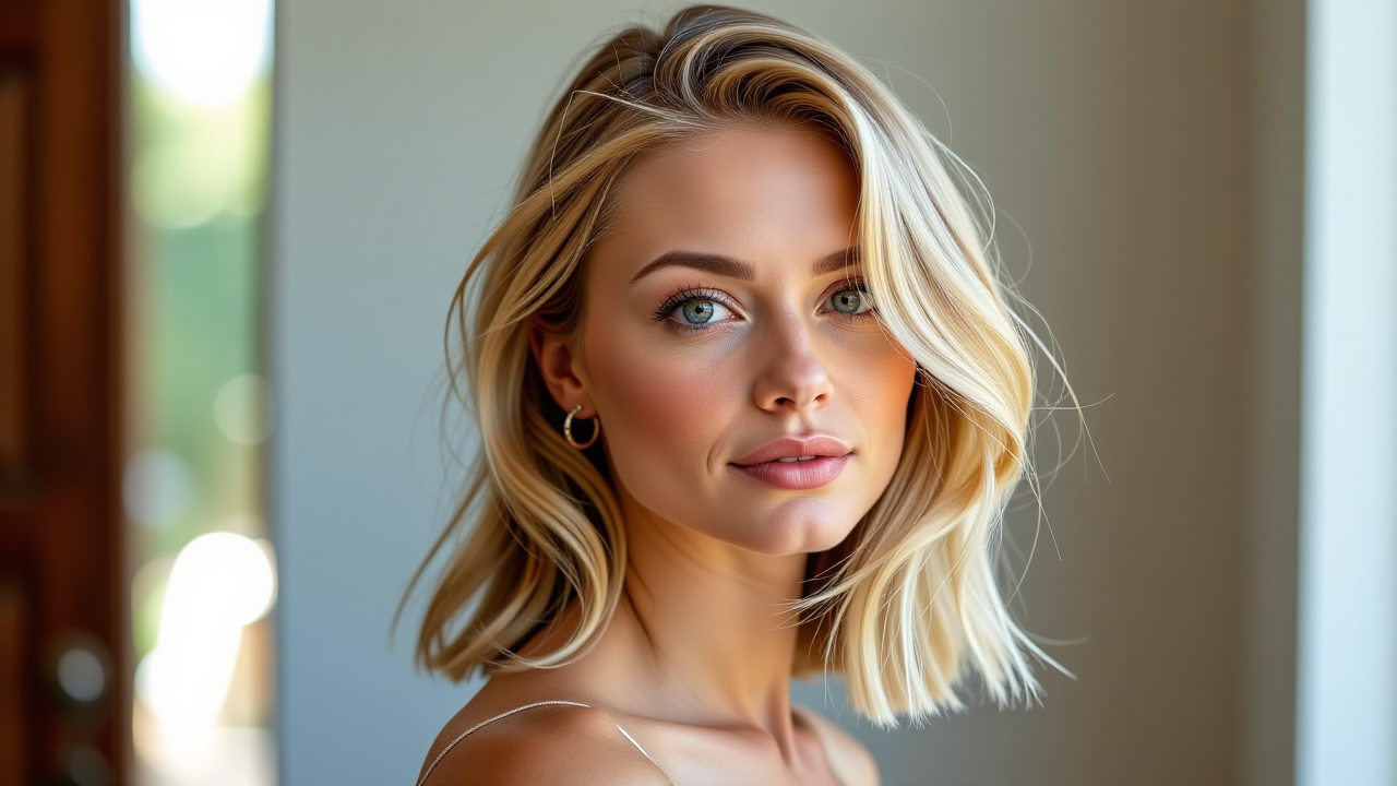 Modne Fryzury Blond do Ramion: Cięcia i Pielęgnacja