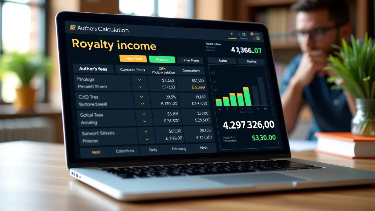 Obliczanie honorarium netto z praw autorskich