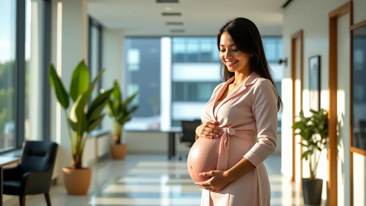 Ciąża w firmie B2B: Urlop macierzyński dla obu stron