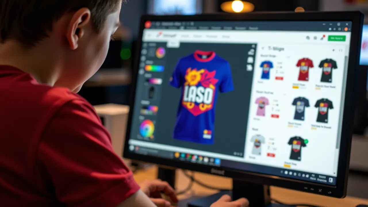 Projektuj własne koszulki online z unikalnym wzorem