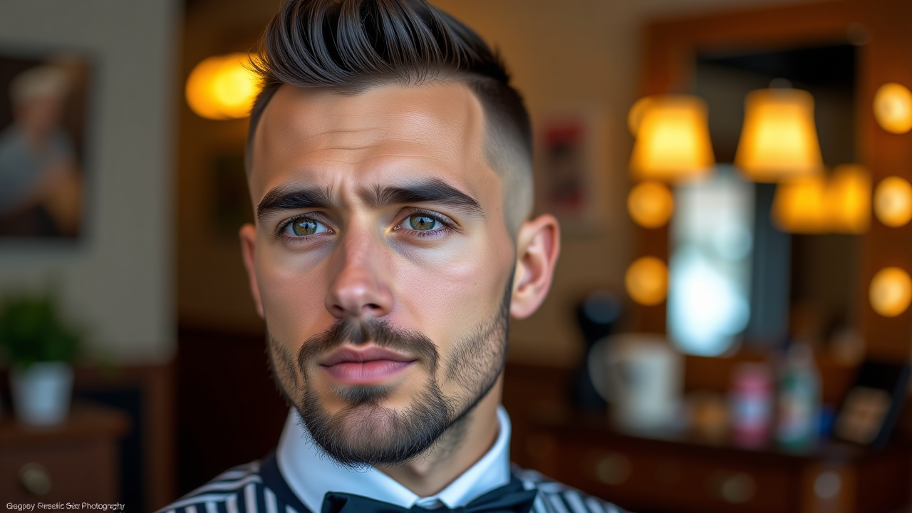 Modne fryzury męskie od barbera: Przewodnik po stylach