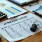 Porównanie ryczałtu i kilometrówki dla samochodu firmowego.