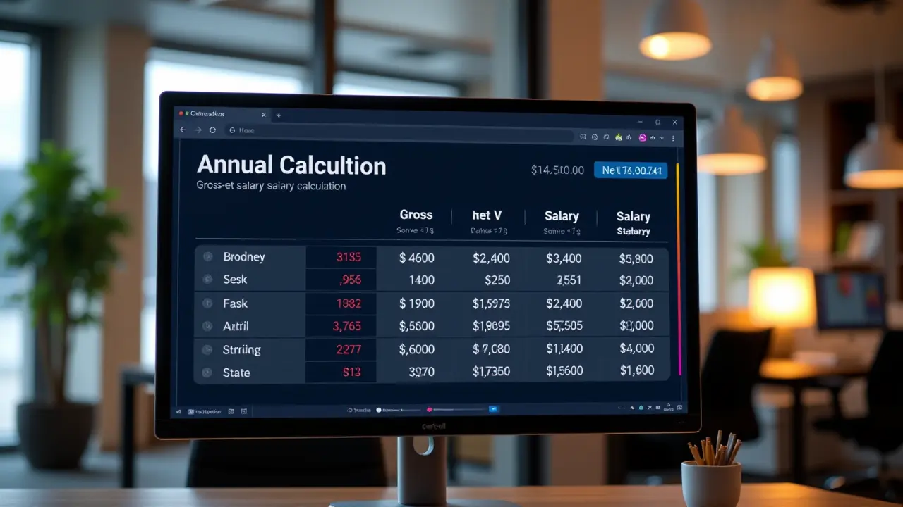 Kalkulator Rocznego Wynagrodzenia Brutto-Netto