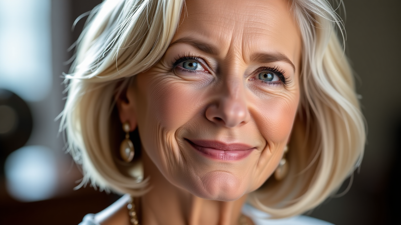 Fryzury Półdługie dla Pań po 60 – Modne i Odmładzające