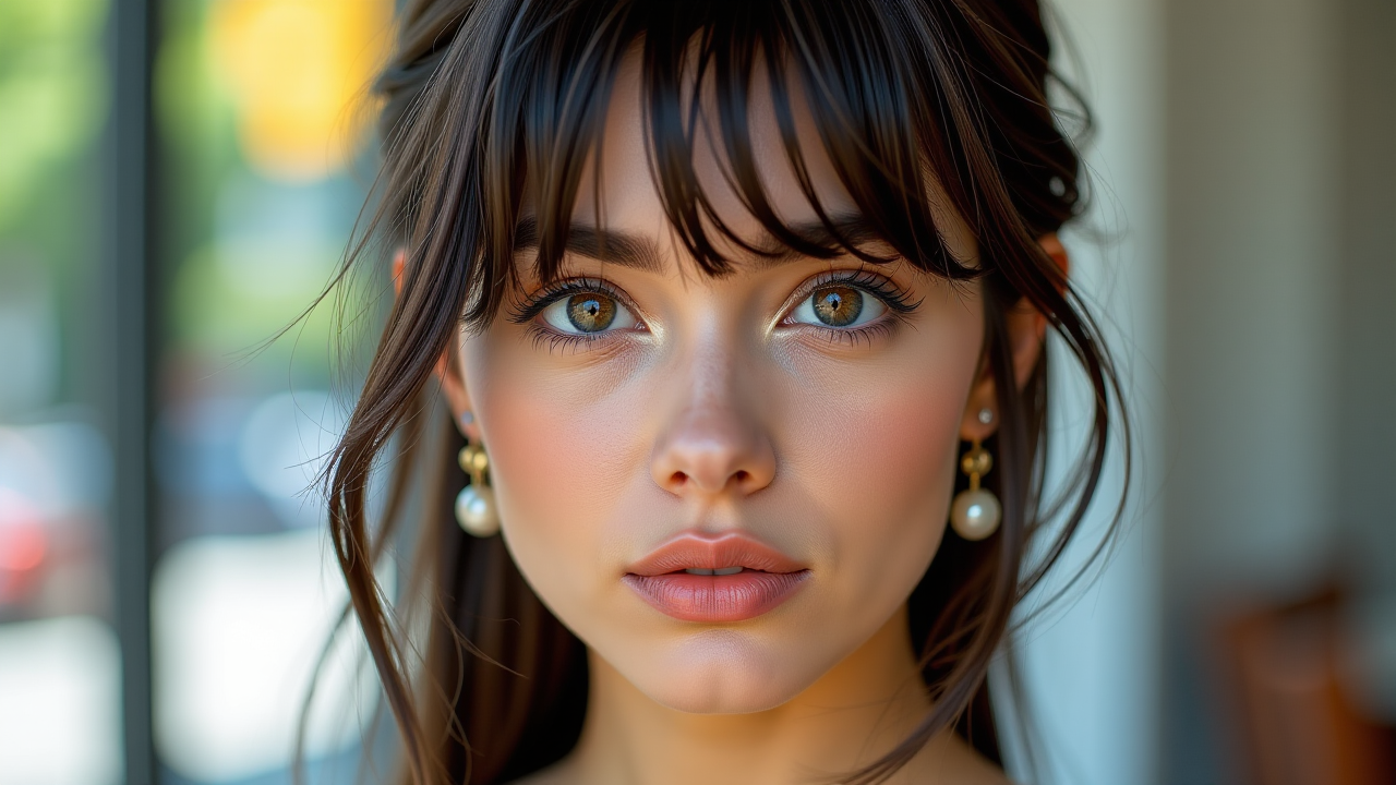 Przewodnik po fryzurach z grzywką na bok