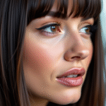 Sombre brązowe proste włosy: Inspiracje i pielęgnacja