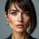 Modne fryzury z grzywką dla kobiet po 40