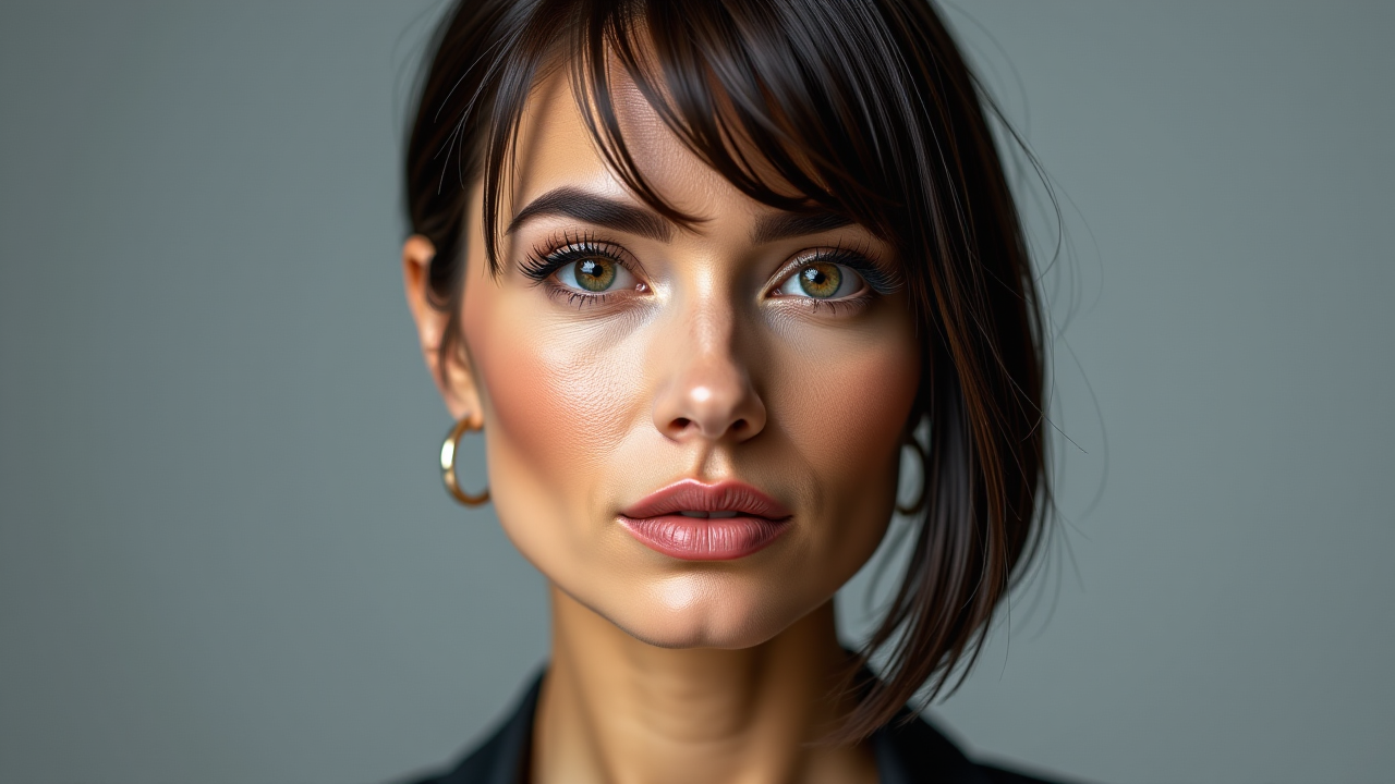 Modne fryzury z grzywką dla kobiet po 40