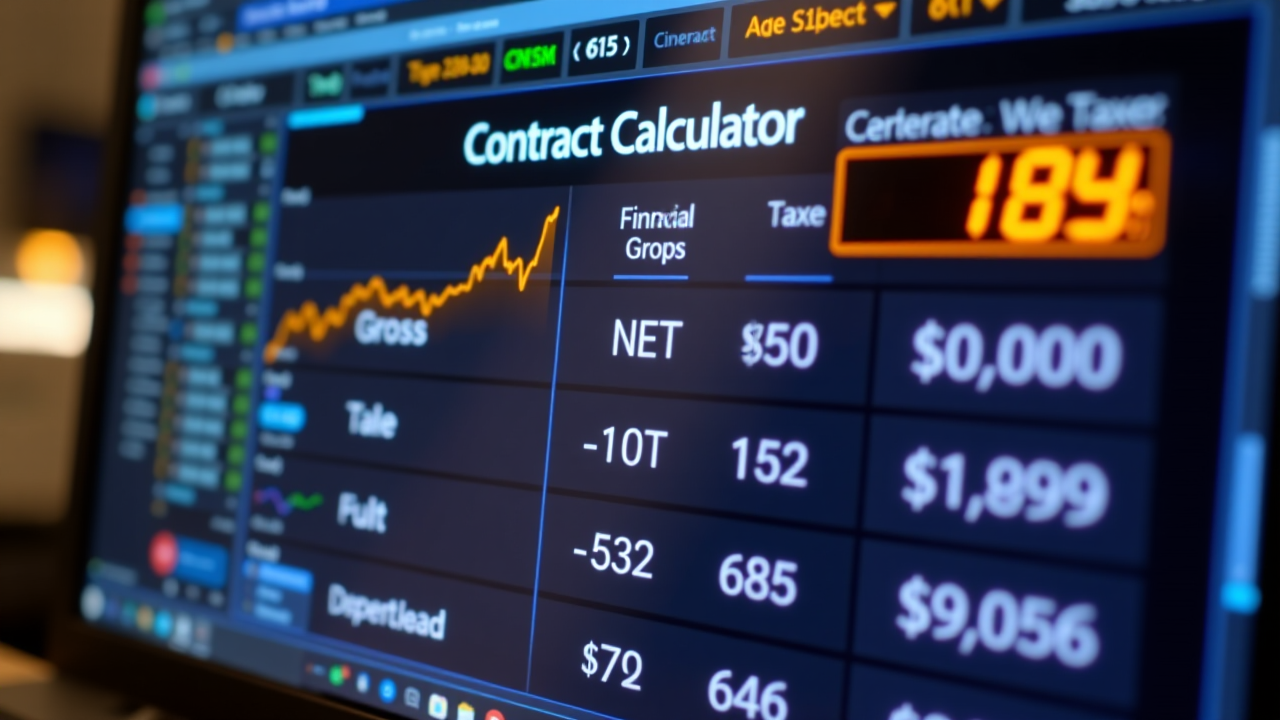 Kalkulator umowy o dzieło – obliczenia finansowe